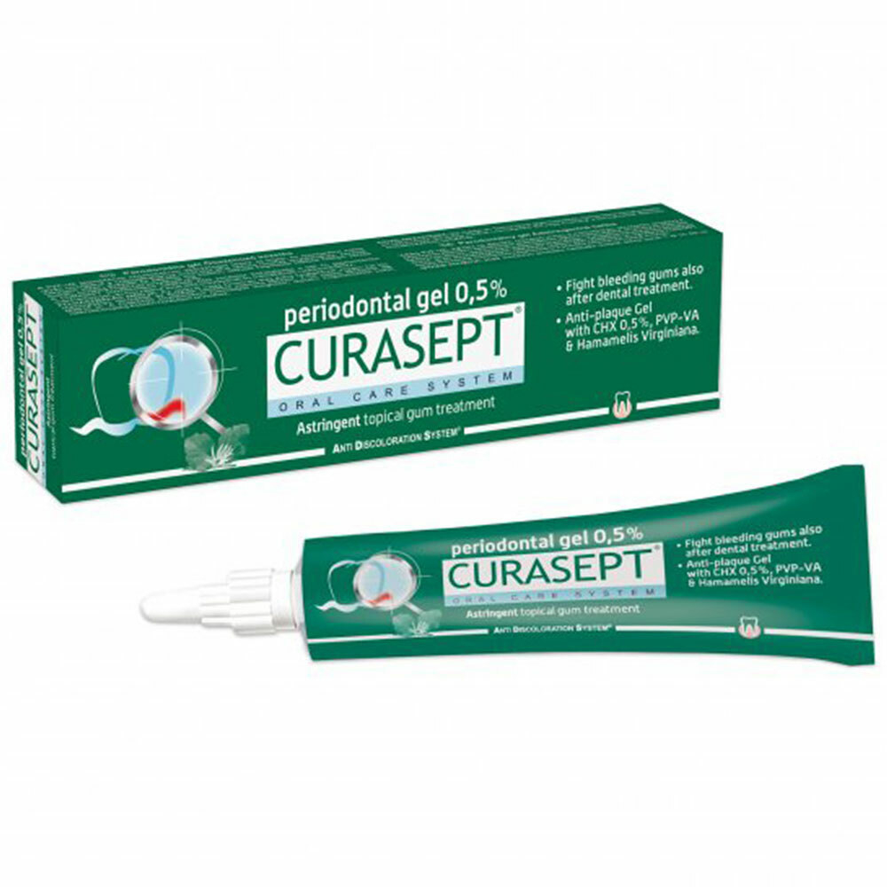 CURASEPT ADS Astringent Parodontálny gél 0,5 percent CHX  Hamamelis  30 ml