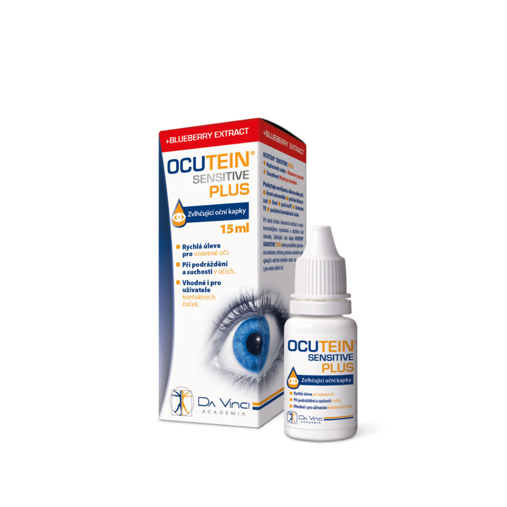 OCUTEIN Sensitive Plus očné kvapky 15 ml