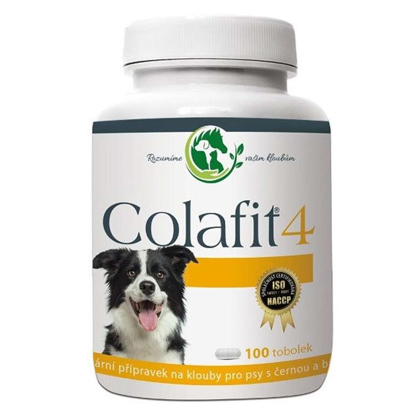 DACOM COLAFIT 4 na kĺby pre psy čiernebiele 100 kapsúl