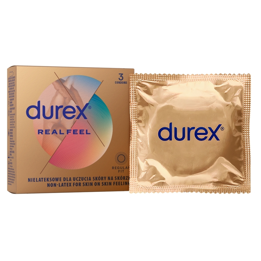 DUREX Prezervatív real feel 3 kusy