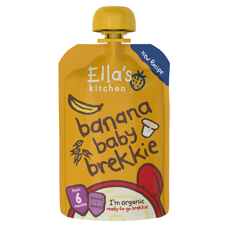 ELLAS KITCHEN Raňajky banán a jogurt BIO 100 g