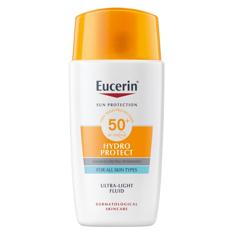 EUCERIN Sun Hydro Protect Fluid na opaľovanie na tvár SPF 50 50 ml