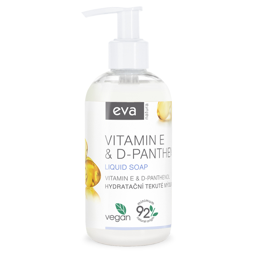 EVA NATURA Hydratačné tekuté mydlo vitamínom ED-Panthenol 250 ml