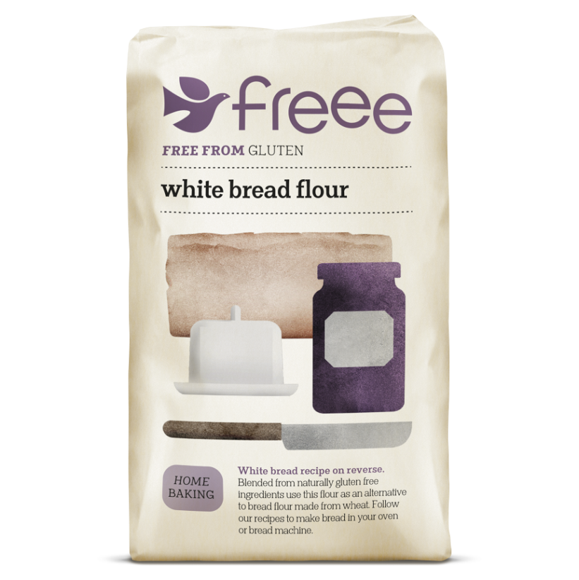 FREEE Chlebová zmes biela bez lepku 1000 g