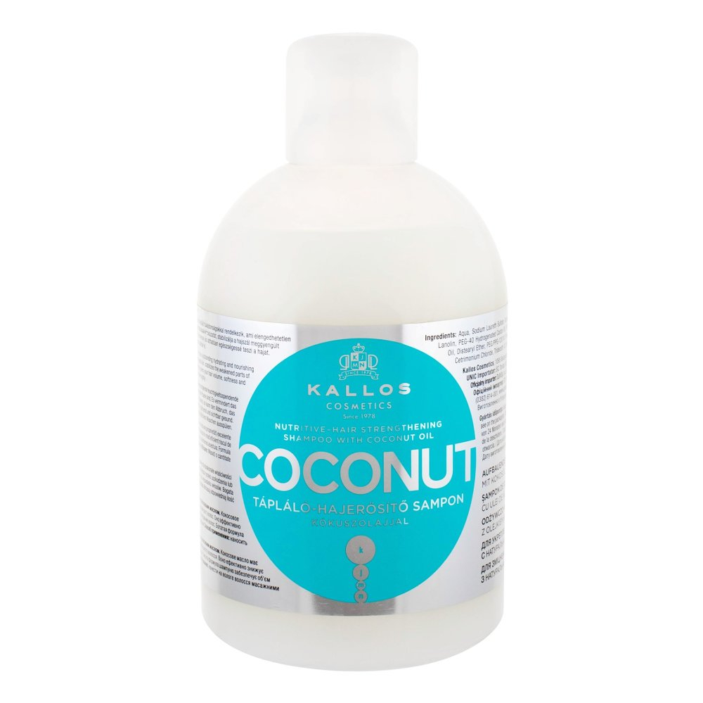 KALLOS COSMETICS kokosový šampón 1000 ml