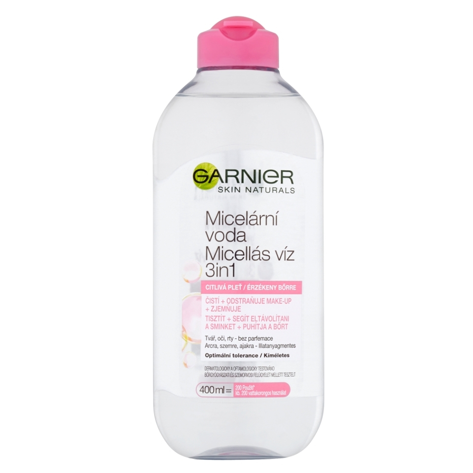 GARNIER Skin Naturals micelárna voda pre citlivú pleť 400 ml