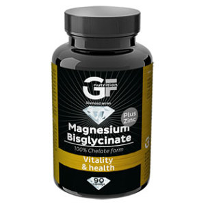GF NUTRITION Magnesium bisglycinate  zinok 90 kapsúl