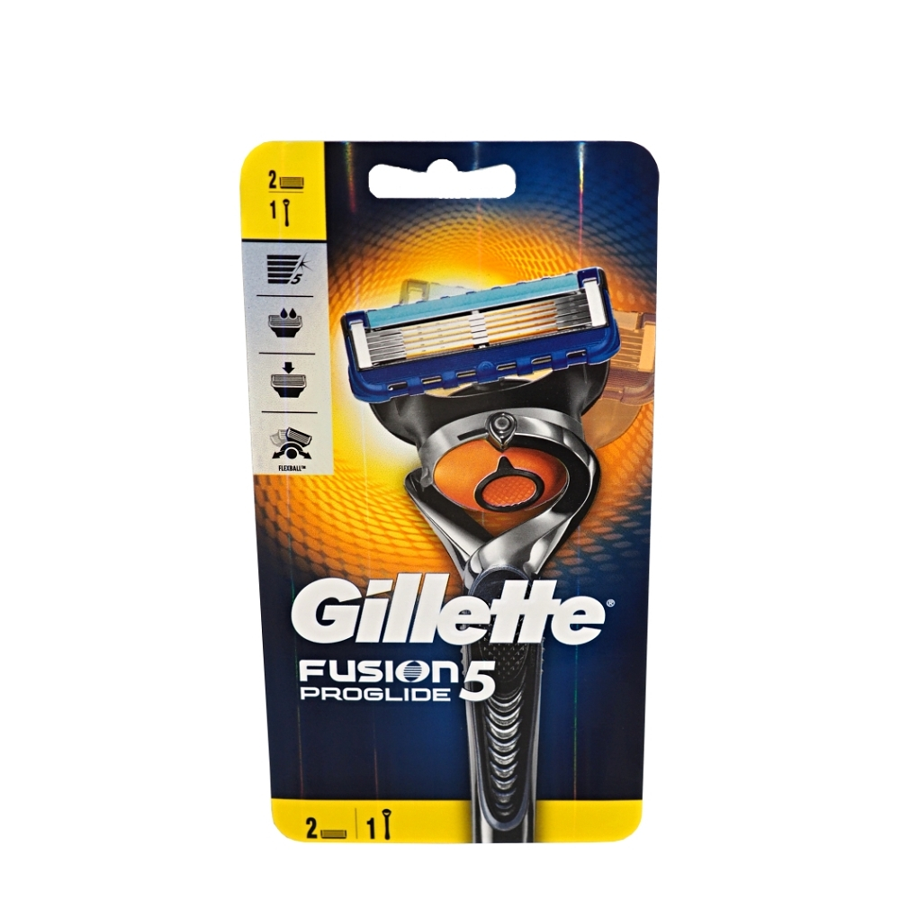 GILLETTE Fusion ProGlide SilverTouch Holiaci Strojček  2 holiace hlavice