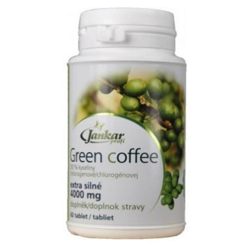 Green coffee 60 tablet - extra silné 4000mg