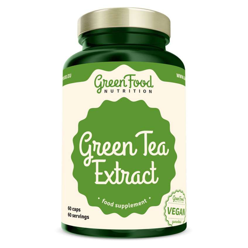 GREENFOOD NUTRITION Green tea extract 60 kapsúl