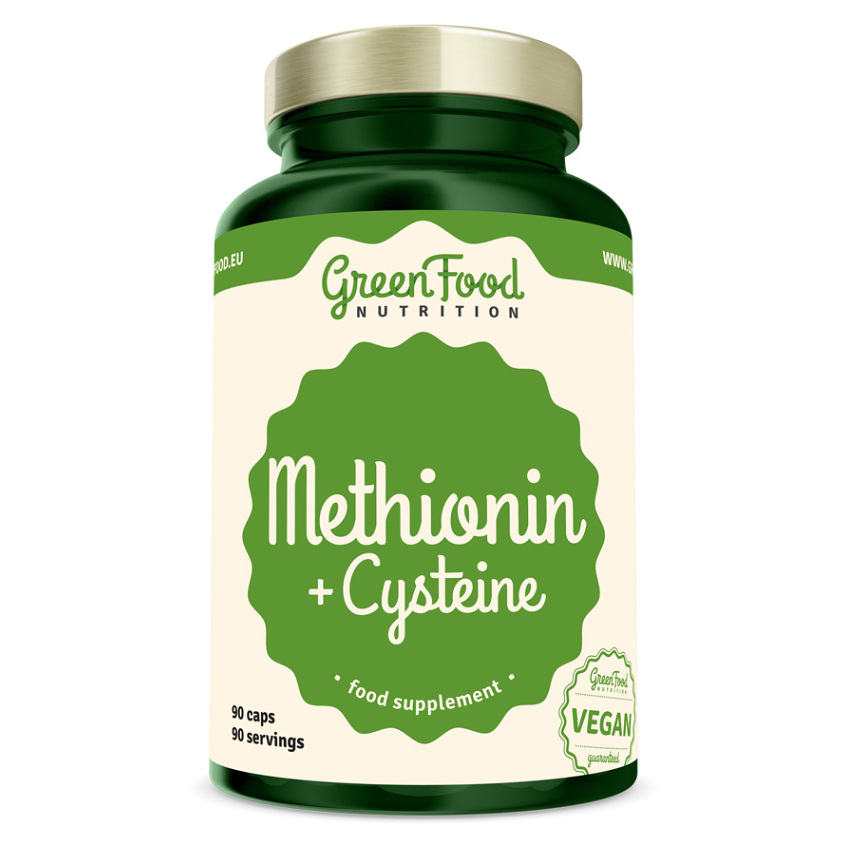 GREENFOOD NUTRITION Metionín  cysteine 90 kapsúl