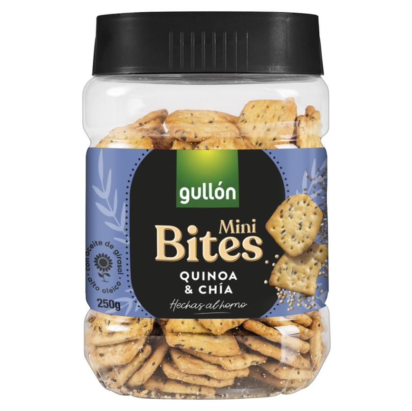 GULLÓN Crackers quinoa  chia slané sušienky 250 g