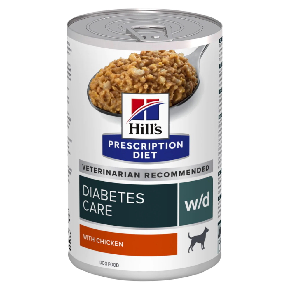 HILLS Prescription Diet™ wd™ Canine Chicken konzerva 370 g