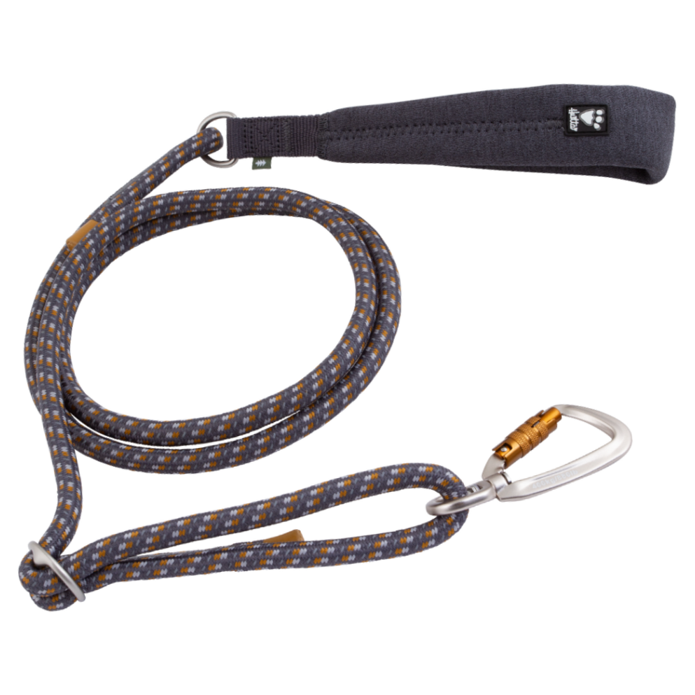 HURTTA Adjustable lanové vodítko pre psov černicové 120-180cm 1 ks, Hrúbka vodítka (mm): 6