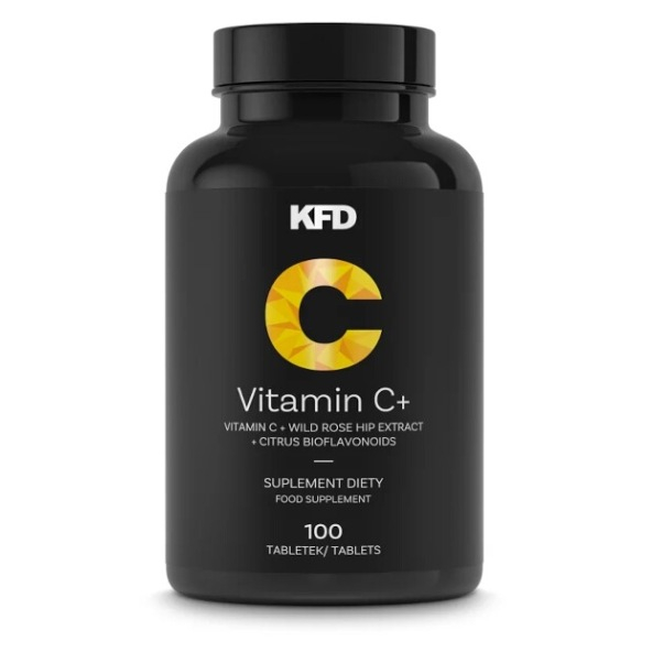KFD Vitamín C 1000 mg  rose hip extract 100 tabliet