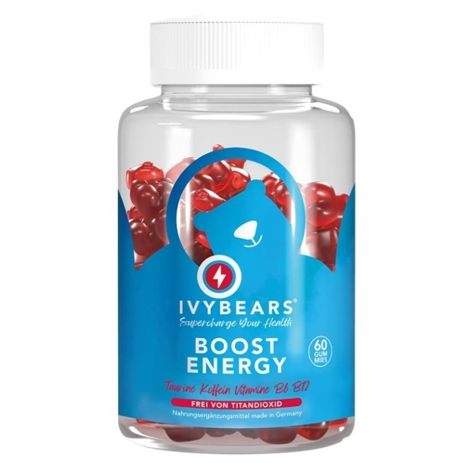 IVYBEARS Boost energy vitamíny na energiu 60 kusov