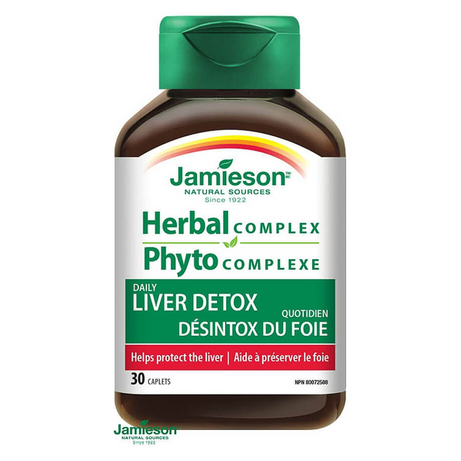 JAMIESON Liver Detox Herbal Complex 30 tbl.