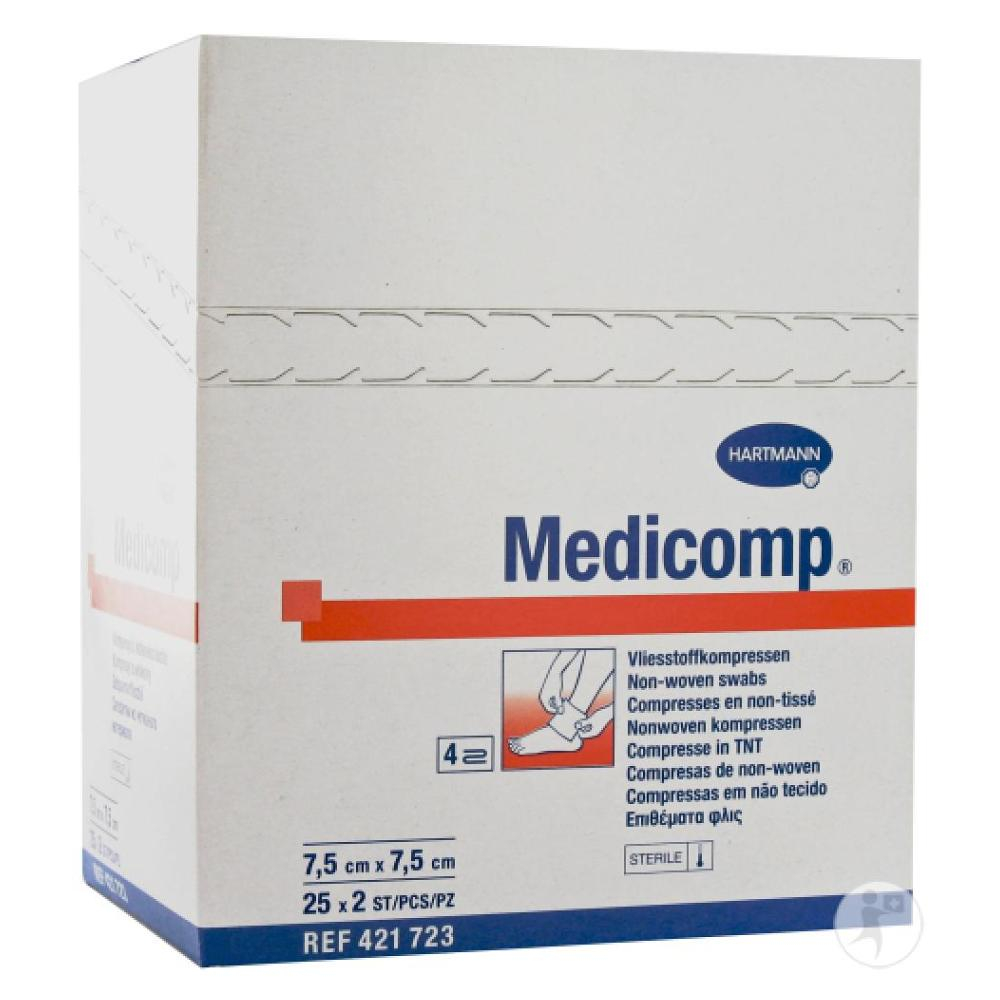 Kompres Medicomp nester.7.5x7.5cm  100ks 4218233