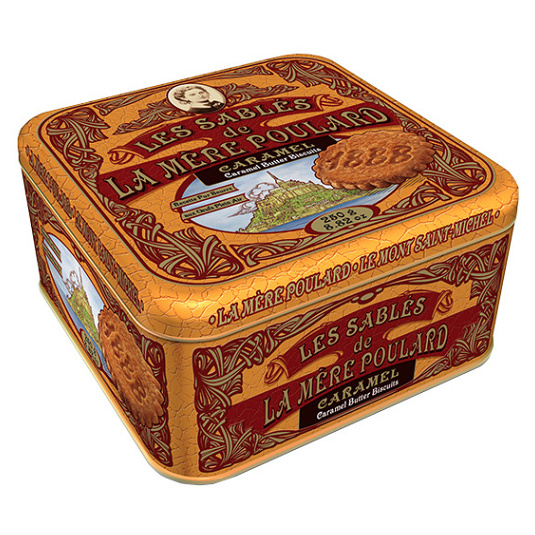 LA MÉRE POULARD Coffret Collector Sablés Caramel sušienky 250 g