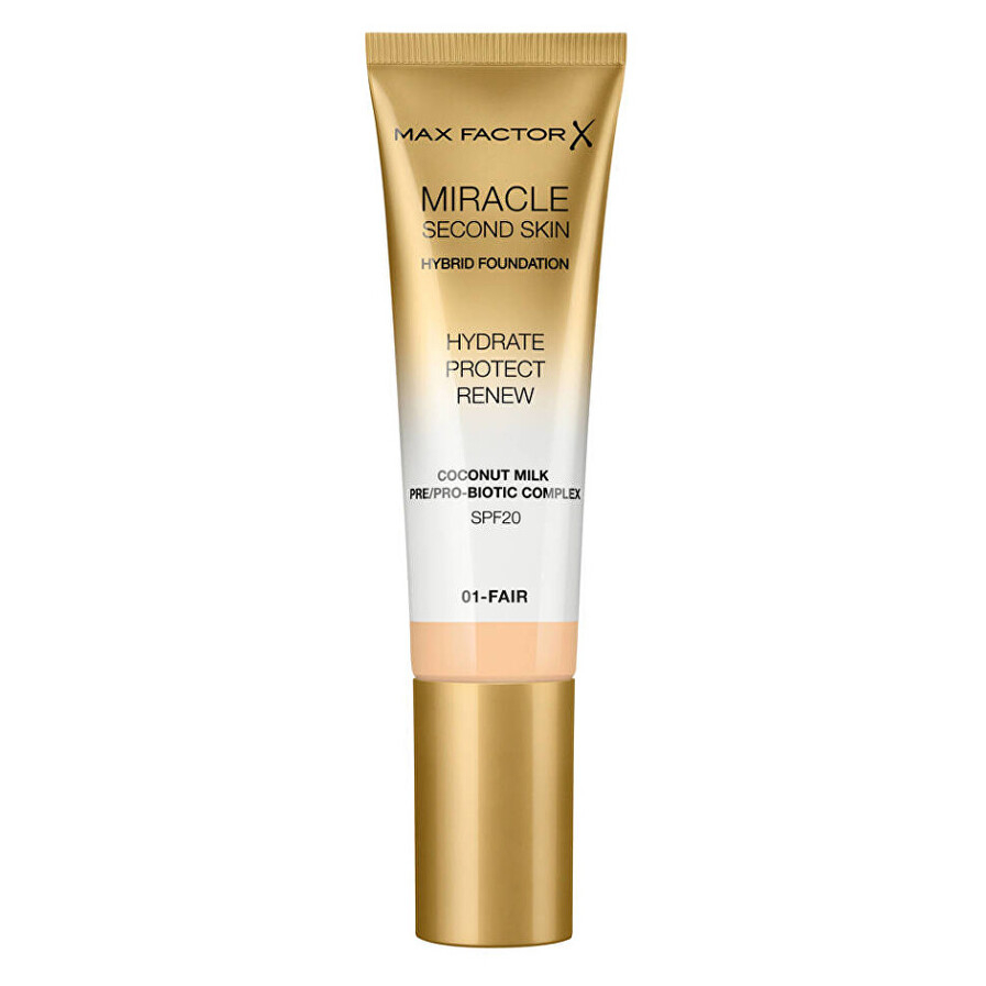 MAX FACTOR Make-up Miracle Touch Second Skin SPF 20 (Hybrid Foundation) 30 ml Odtieň 07 Neutral Medium