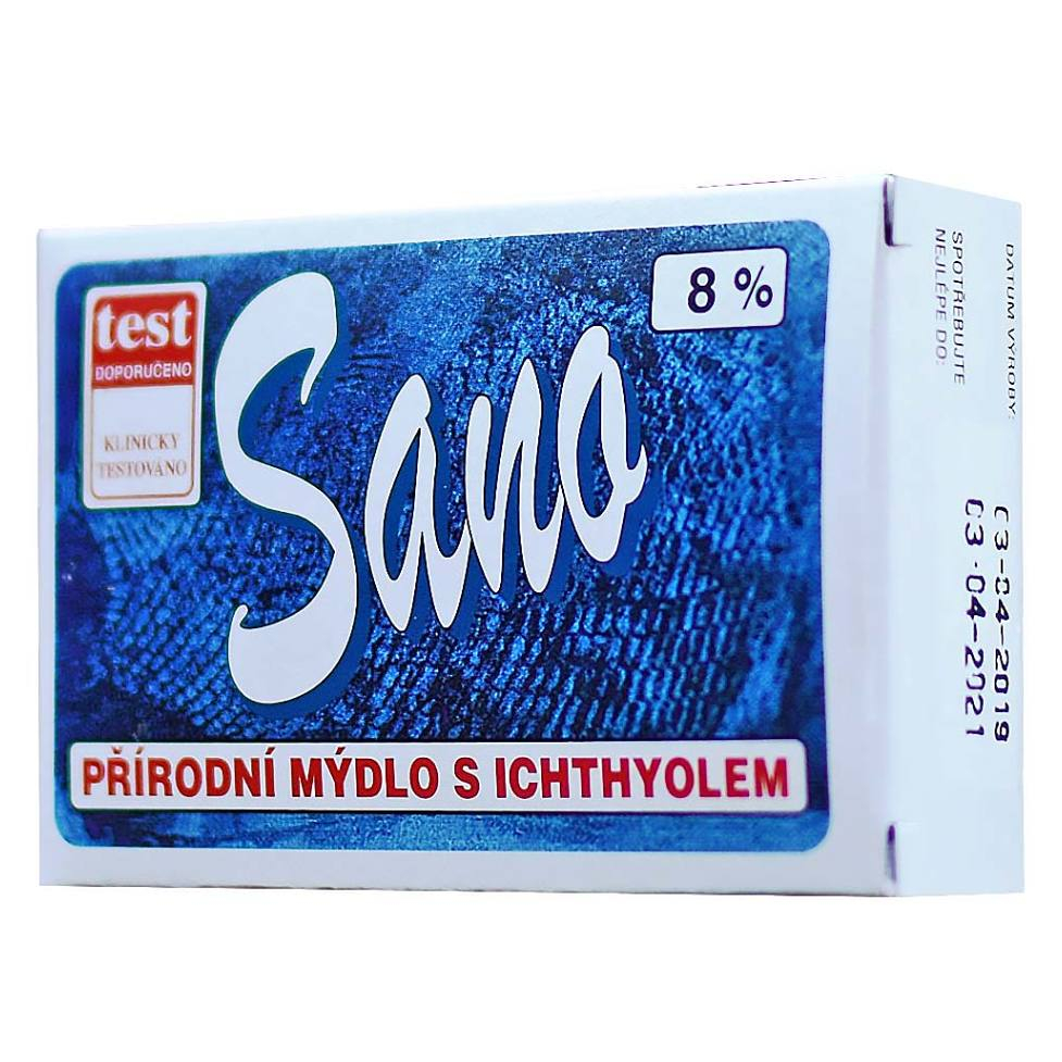 MERCO Sano mydlo s ichtyolom 8  percent 100 g
