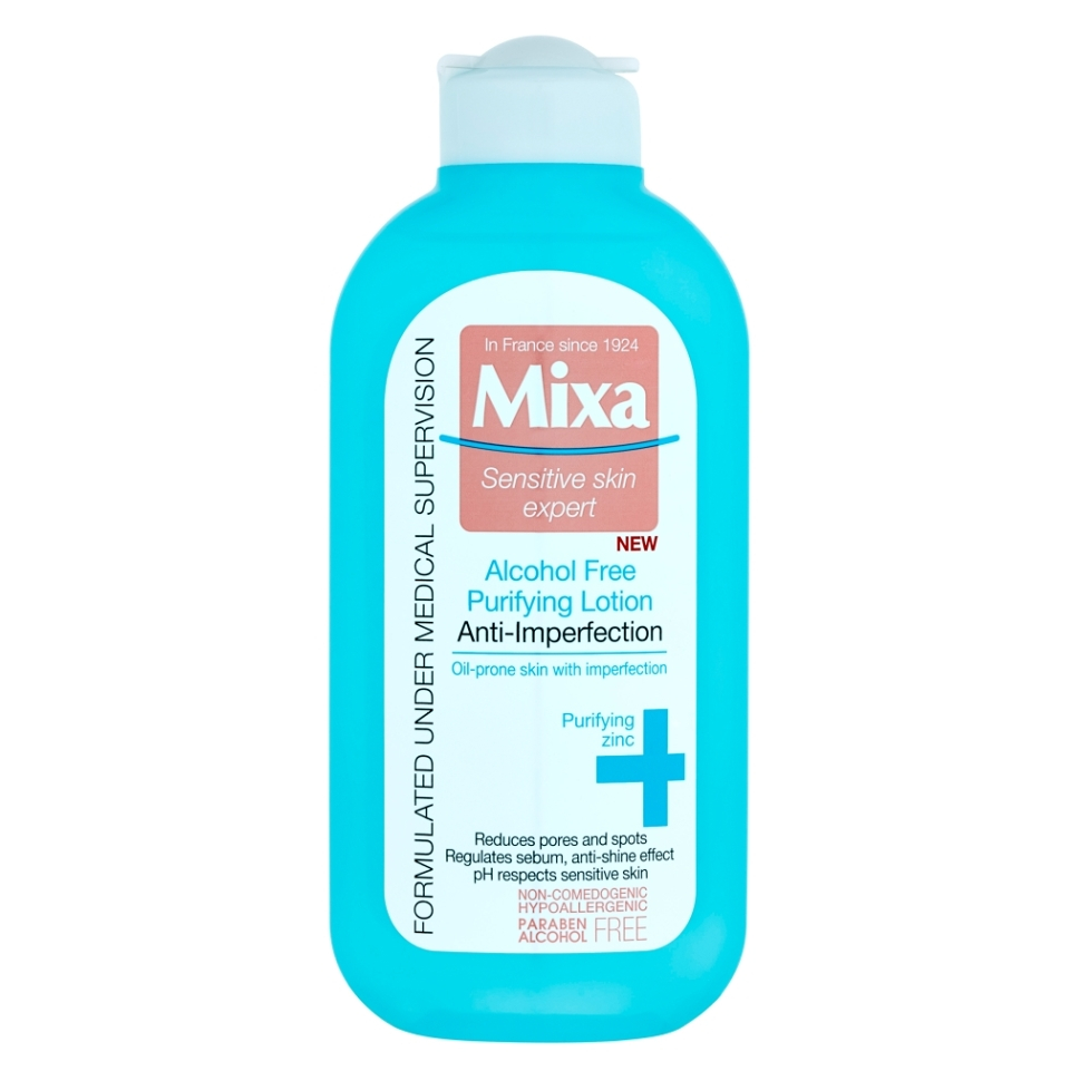 MIXA Purifying pleťová voda 200 ml