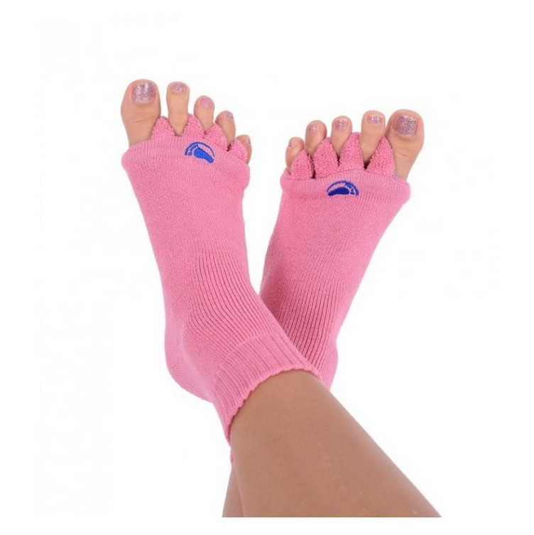 HAPPY FEET Adjustačné ponožky pink veľkosť S