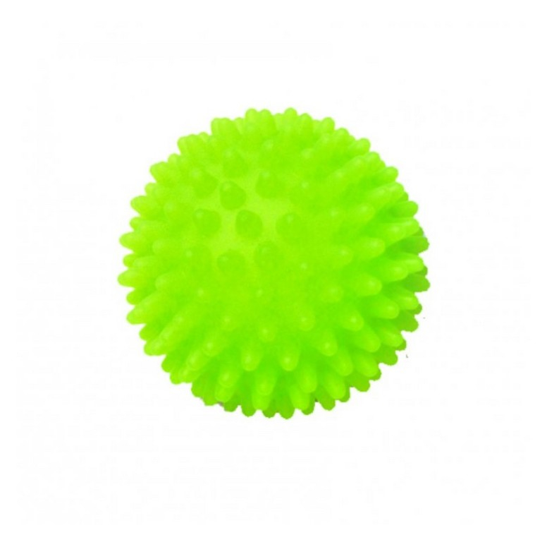 MODOM Masážna loptička ježko zelený 7 cm
