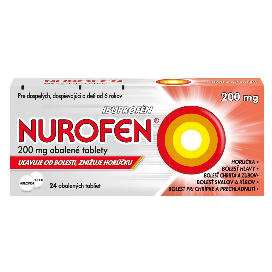 NUROFEN 200 mg 24 tabliet