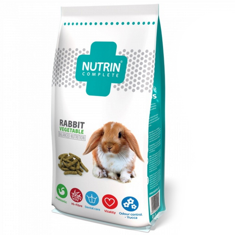 NUTRIN Complete králik adult vegetable 1500 g