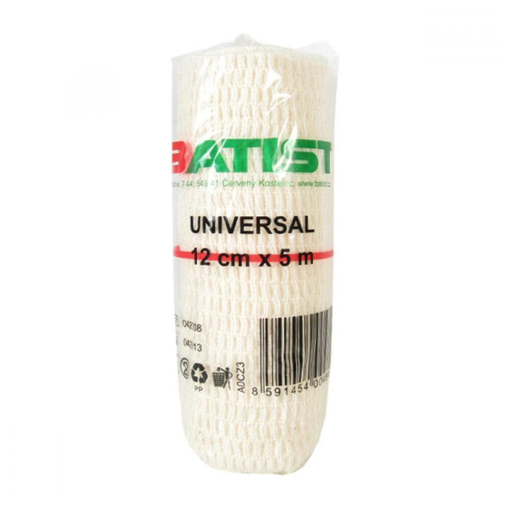 Obin. elastické Universal 12cmx5m 1ks Batist