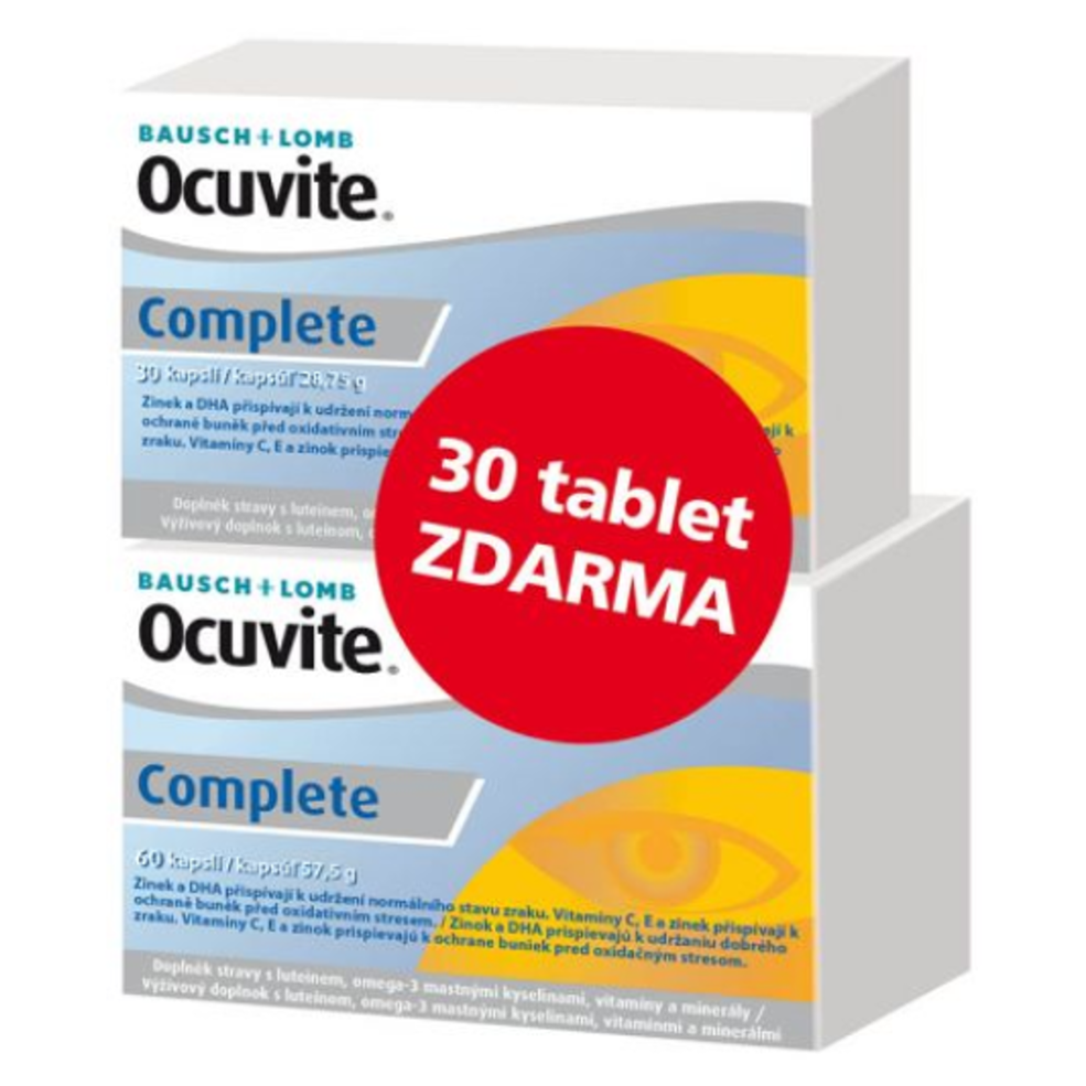 OCUVITE Complete 6030 tabliet ZADARMO
