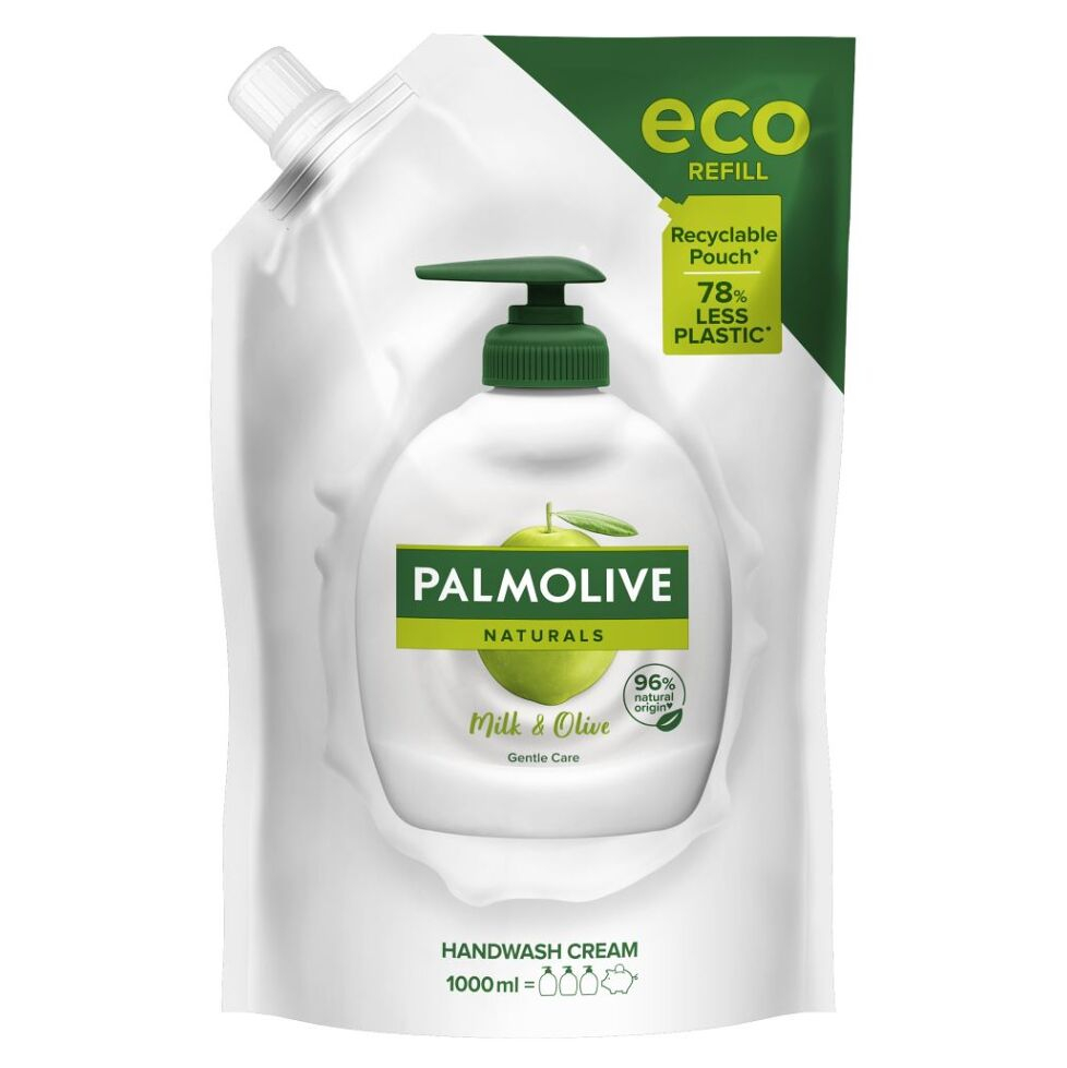 PALMOLIVE Naturals Olive  Milk tekuté mydlo náhradné náplň 1000 ml