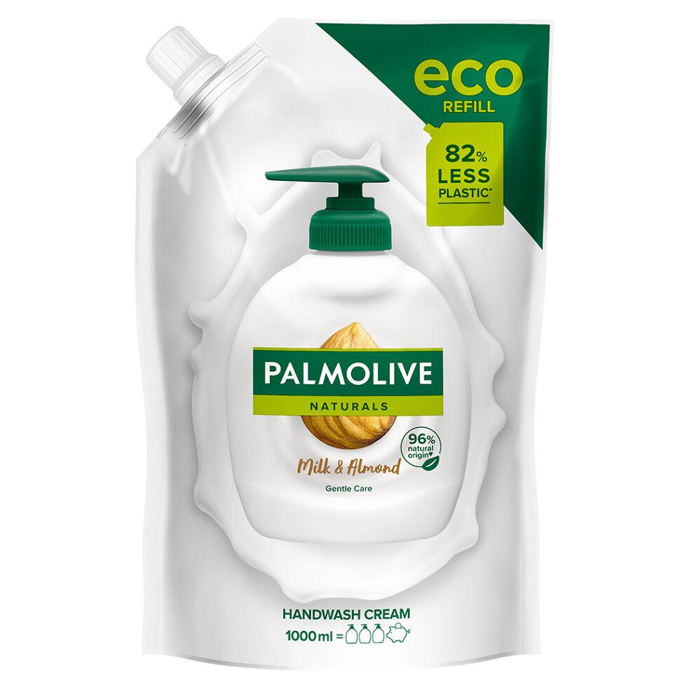 PALMOLIVE Tekuté mydlo náhradná náplň Almond  Milk 1000 ml