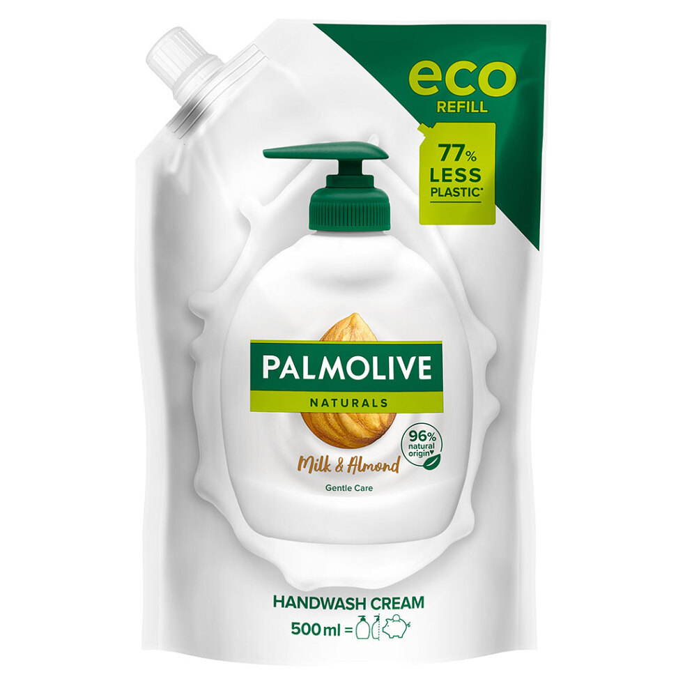 Palmolive tekuté mydlo, 500ml náplň vyživujúce
