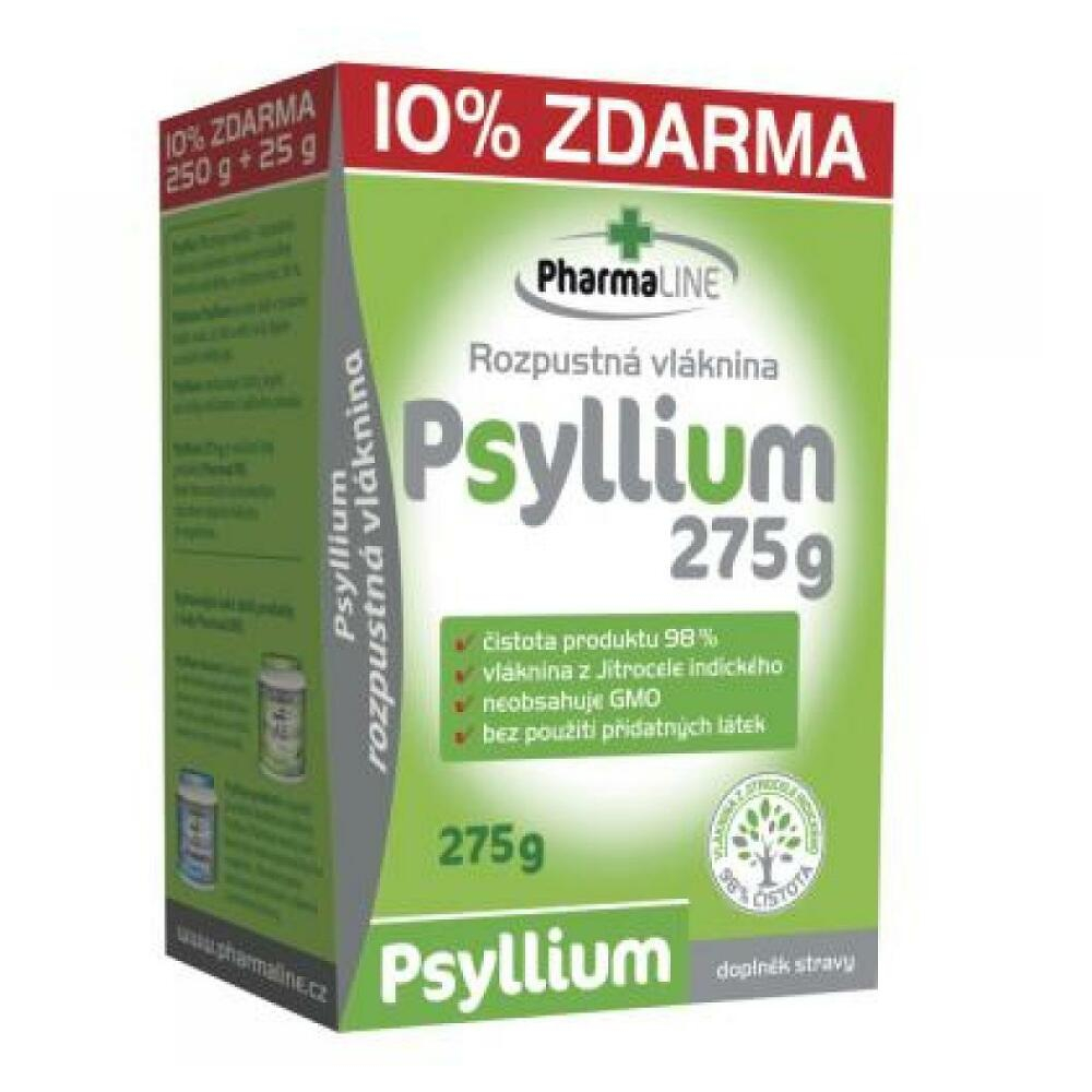 PHARMALINE Psyllium vláknina 250 g  10 percent ZDARMA