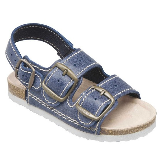 SANTÉ Detské sandále modré 1 pár, Veľkosť obuvi: 27