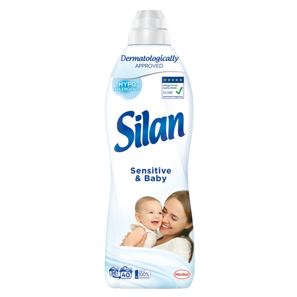 SILAN Sensitive  Baby Aviváž 40 praní 880 ml