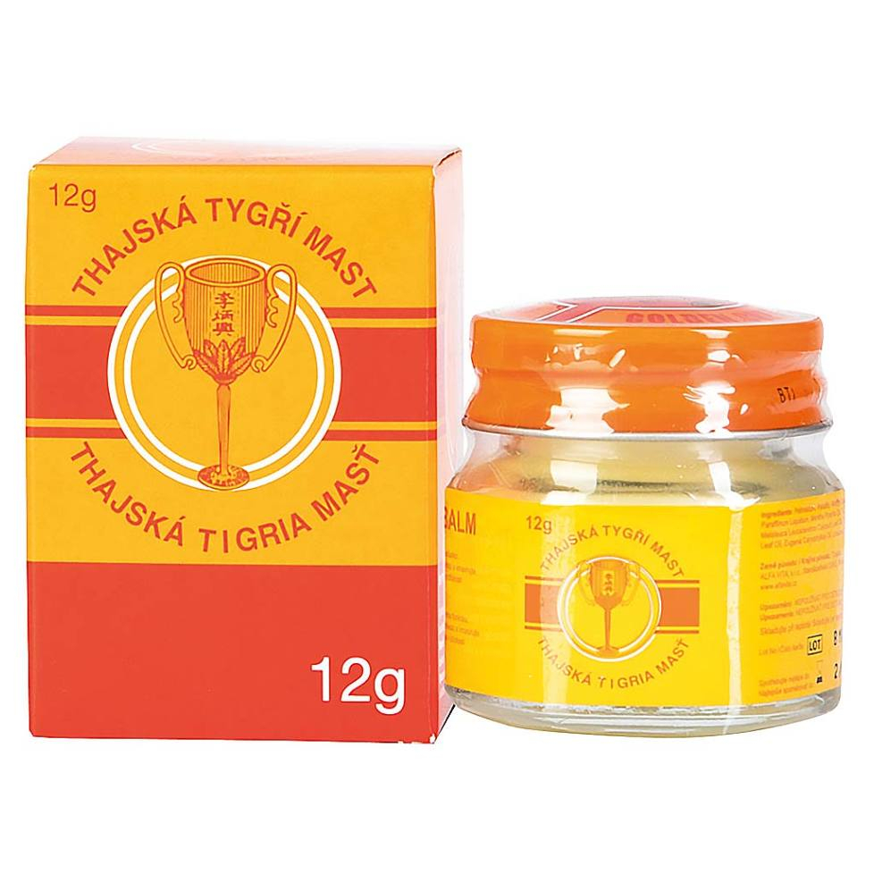 Thajská tigrie masť Golden Cup balm 12 g