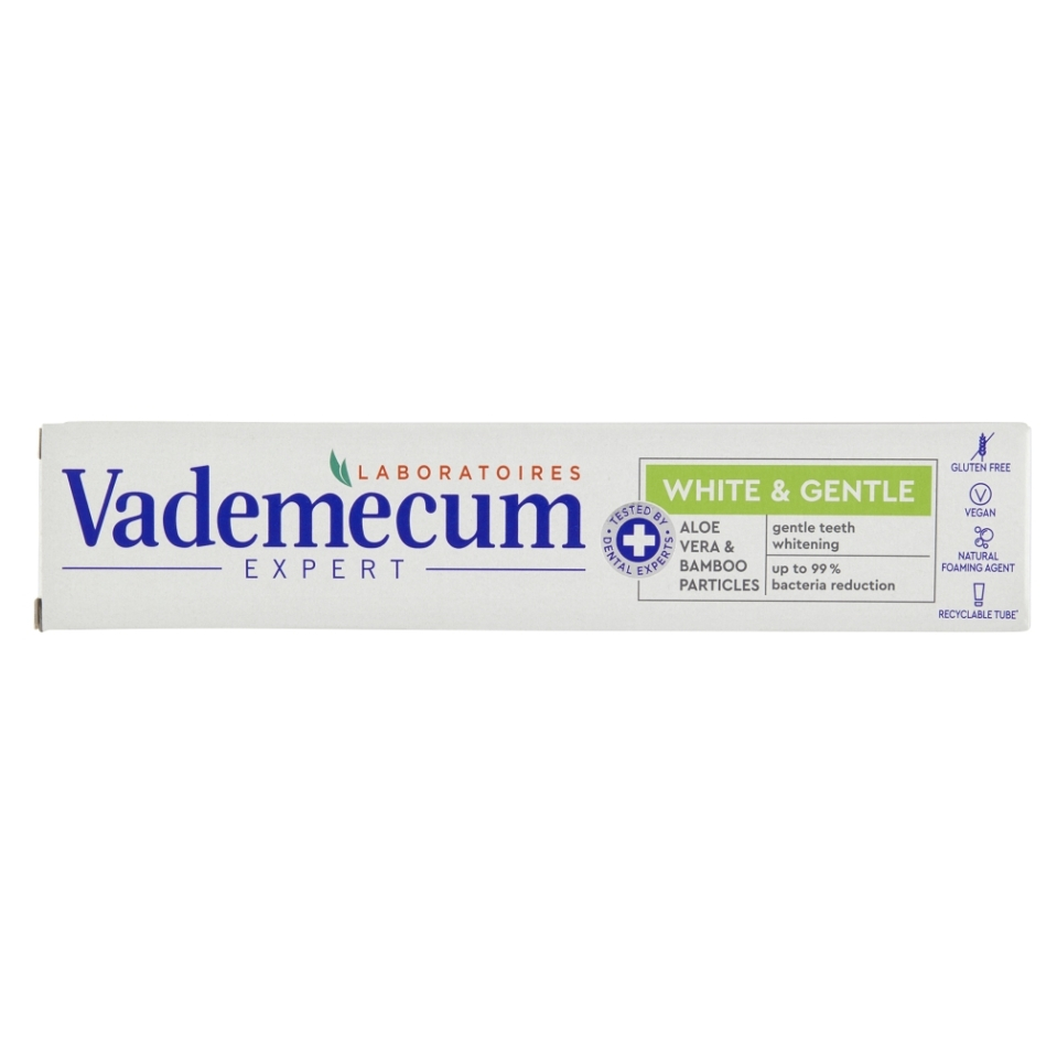 VADEMECUM Expert White  Gentle Zubná pasta 75 ml