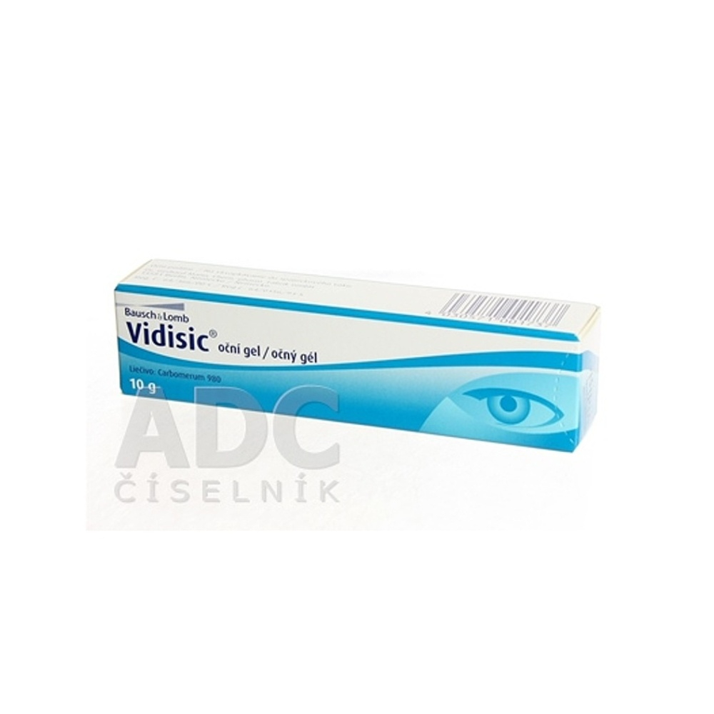 VIDISIC 2 mg1 g očný gél 10 g