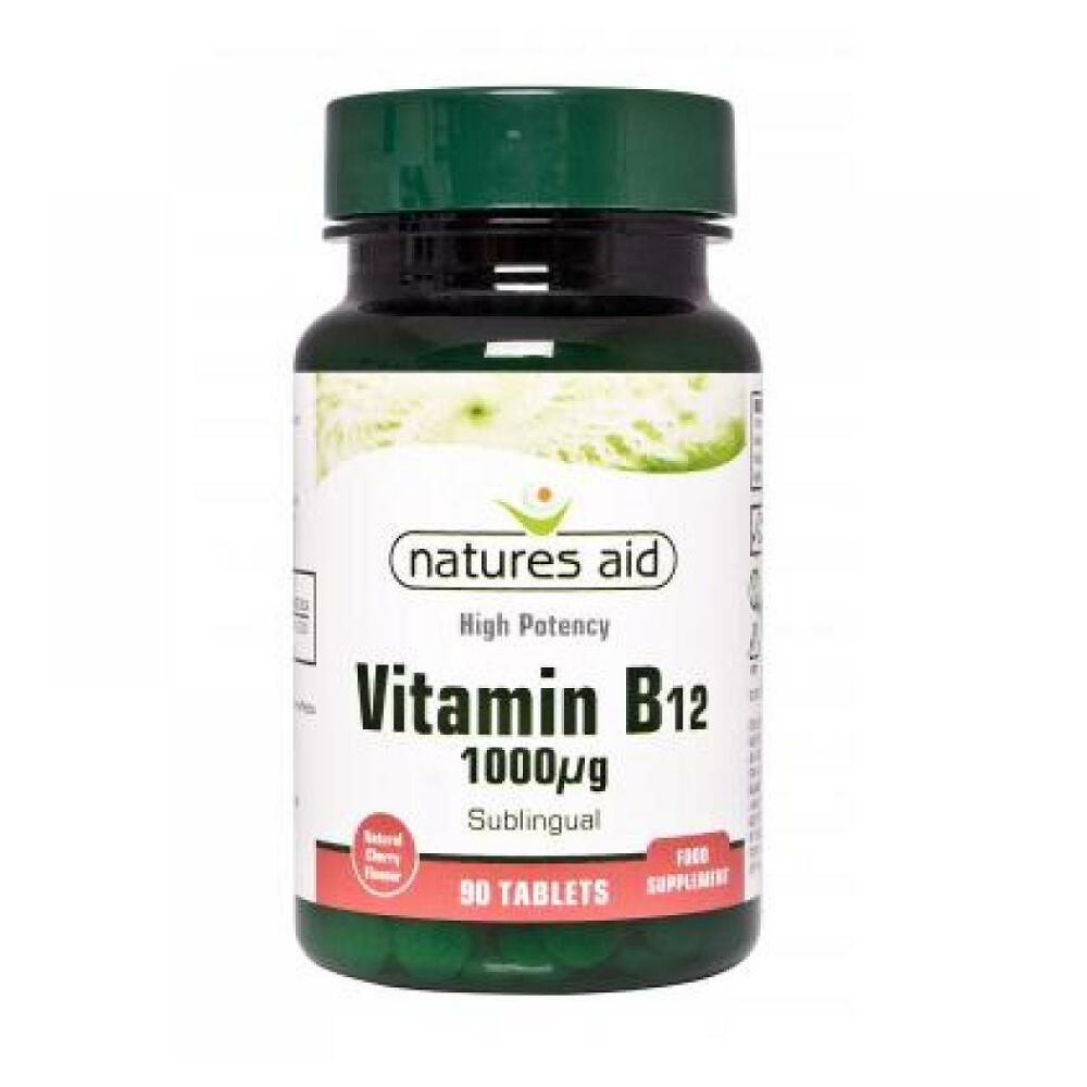 NATURES AID Vitamín B12 1000 mcg 90 tabliet