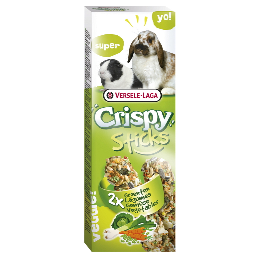 VERSELE-LAGA Crispy Sticks pre králikymorča zelenina 110 g