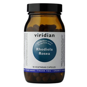VIRIDIAN Nutrition Rhodiola Rosea 90 kapsúl