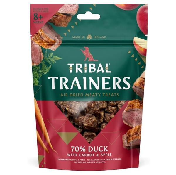 TRIBAL Trainers Snack Duck, Carrot  Apple maškrty pre psov 80 g