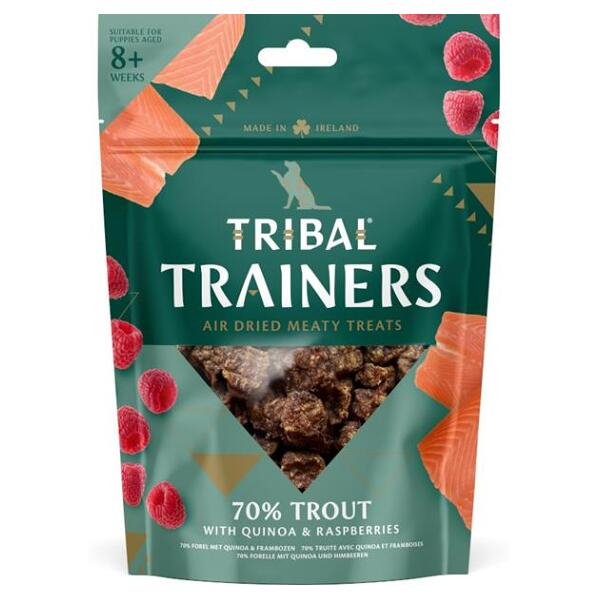 TRIBAL Trainers Snack Trout  Raspberry maškrty pre psov 80 g